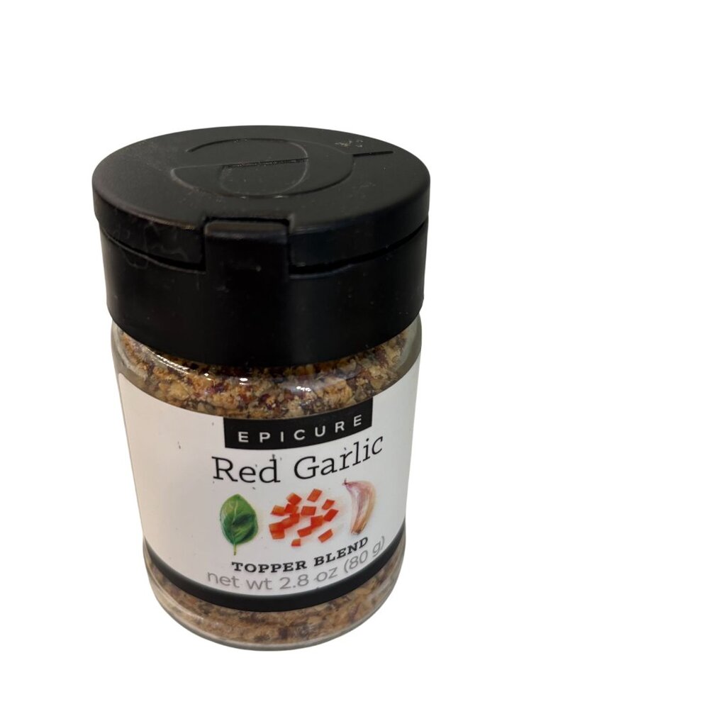 Epicure Red Garlic Topper Blend 2.8 Oz Seasoning Jar